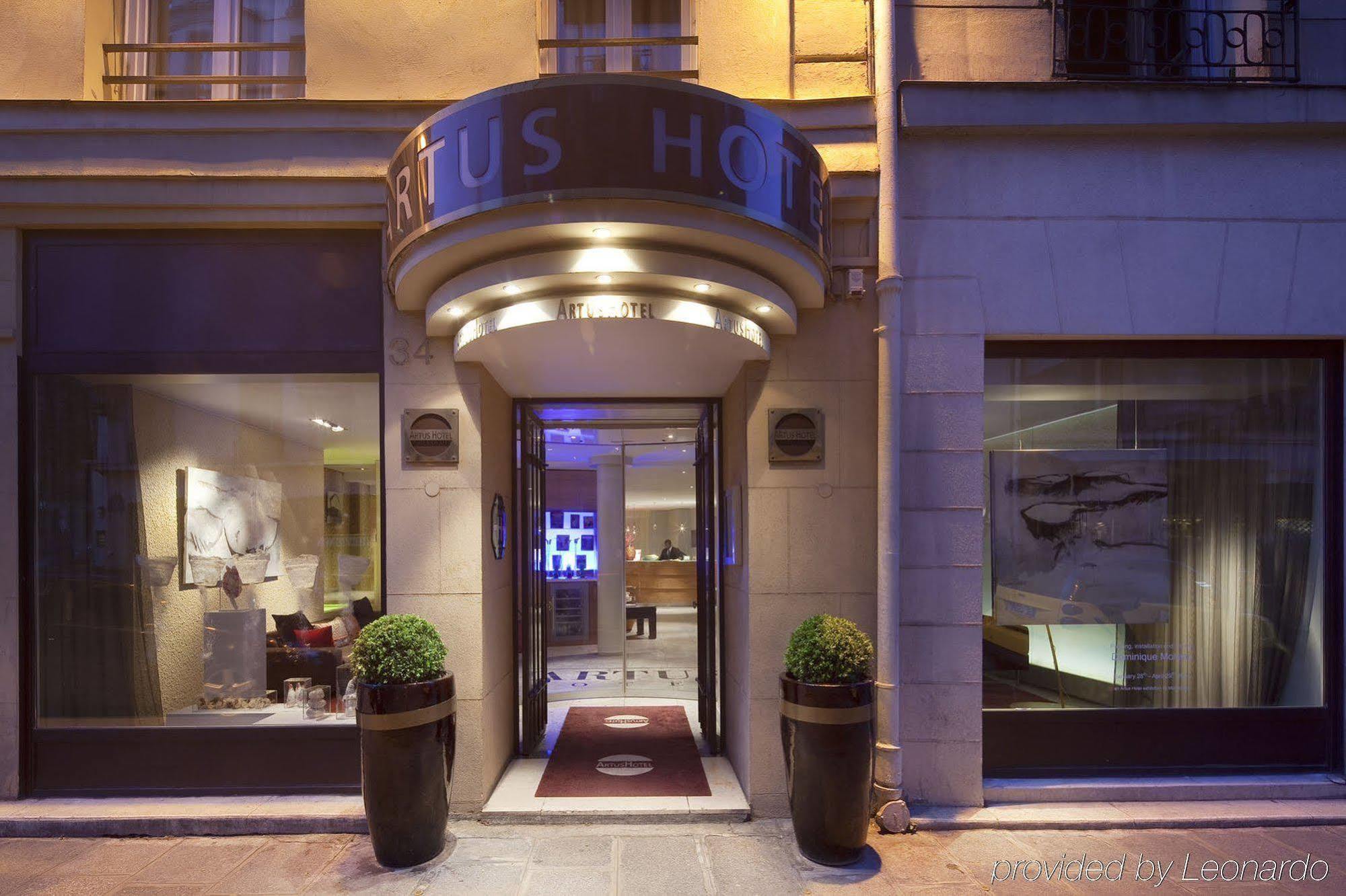 Hotel Artus Paris Bagian luar foto